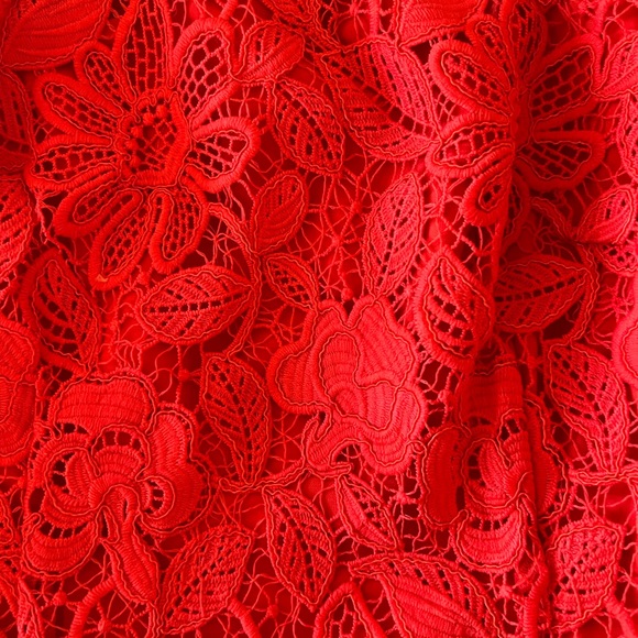 Free People Dusk Lace Party Dress - Off The Shoulder Dress - 6 - Picture 4 of 12